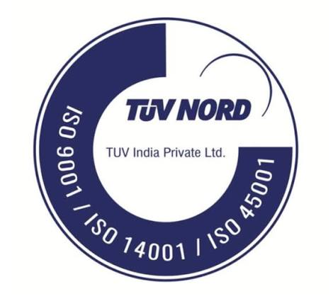 TUV NORD ISO Certification Badge